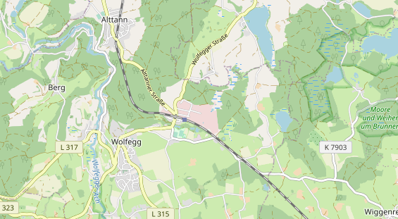 Anhänger auf Karte