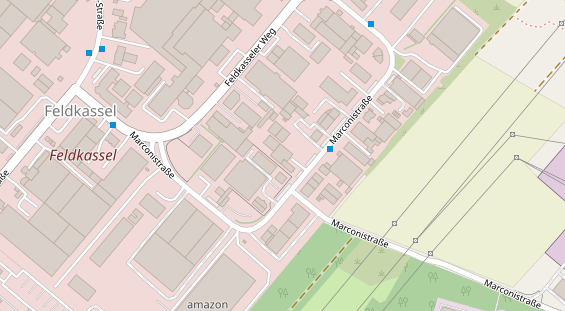 Anhänger auf Satellitenbild
