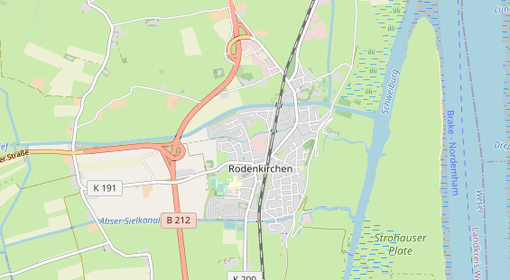Anhänger auf Karte