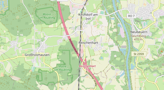 Anhänger auf Karte