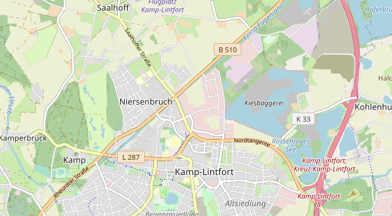 Anhänger auf Karte