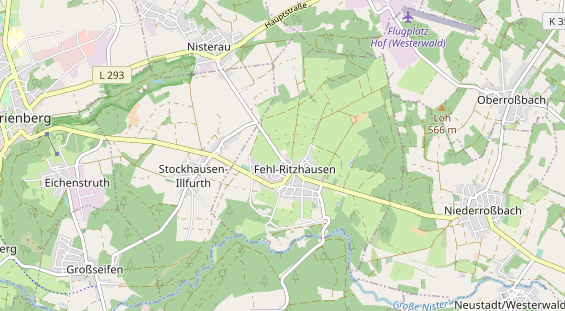 Anhänger auf Karte