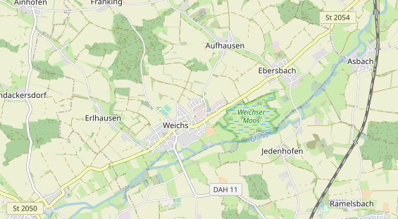 Anhänger auf Karte