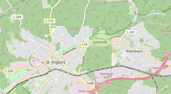Anhänger auf Karte