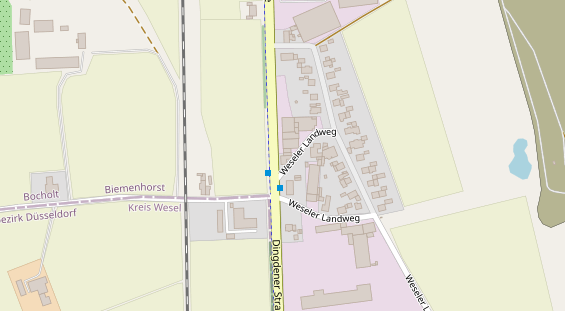 Anhänger auf Satellitenbild