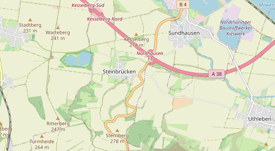 Anhänger auf Karte