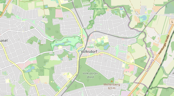 Anhänger auf Karte