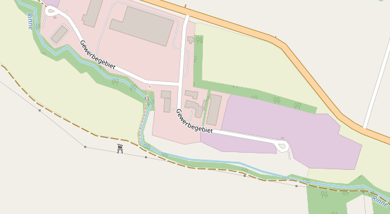 Anhänger auf Satellitenbild