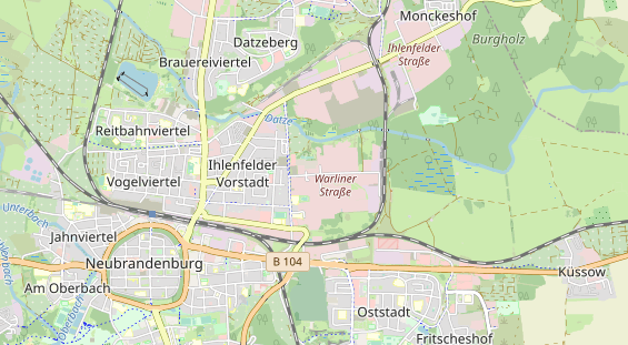 Anhänger auf Karte
