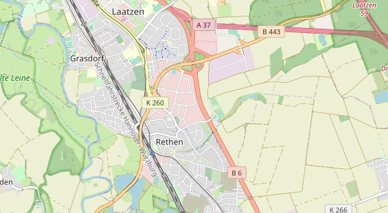 Anhänger auf Karte