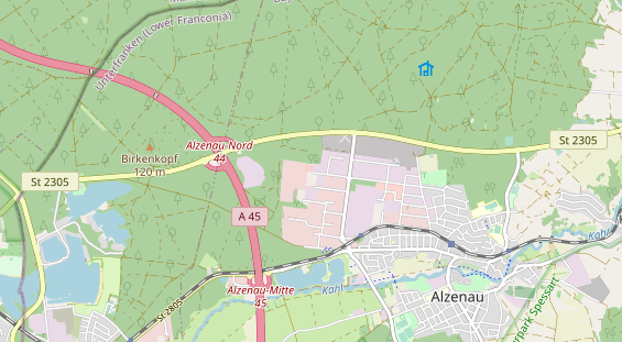 Anhänger auf Karte