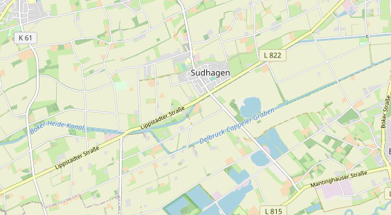Anhänger auf Karte