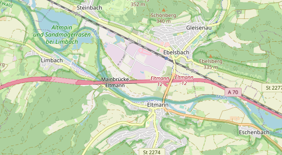 Anhänger auf Karte