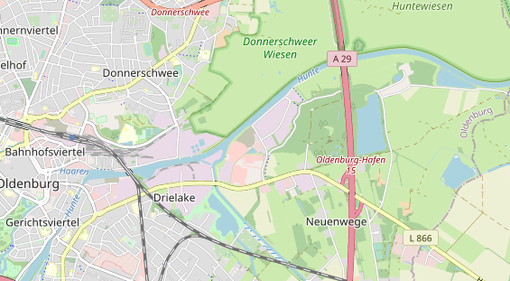Anhänger auf Karte