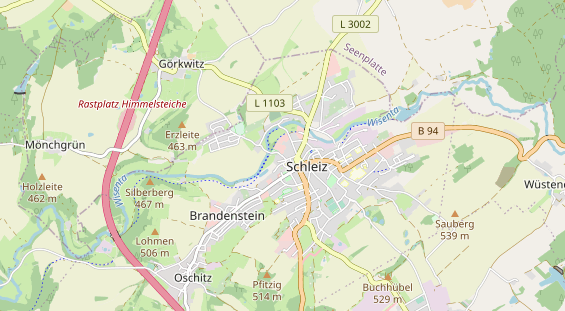 Anhänger auf Karte