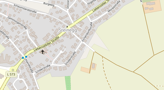 Anhänger auf Satellitenbild