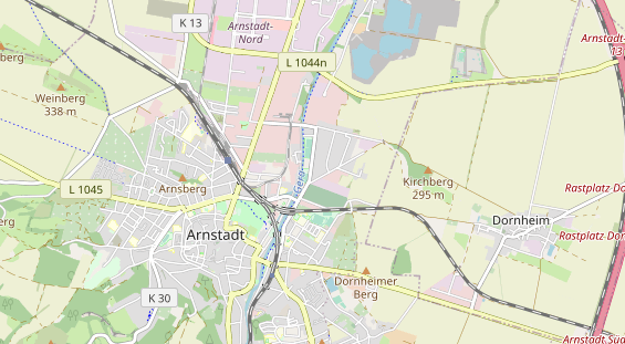 Anhänger auf Karte