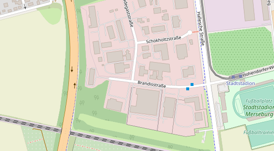 Anhänger auf Satellitenbild