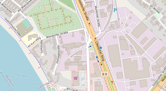 Anhänger auf Satellitenbild