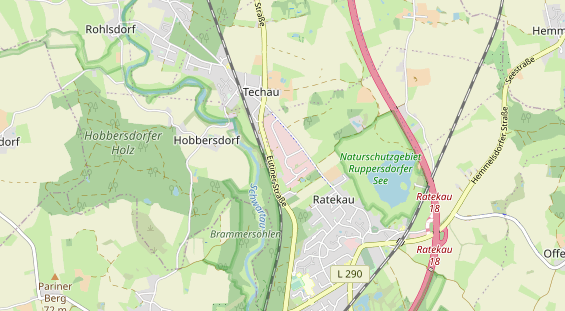 Anhänger auf Karte