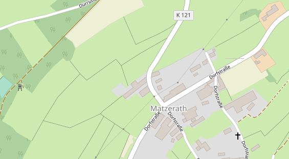 Anhänger auf Satellitenbild