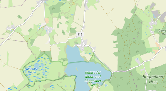Anhänger auf Karte
