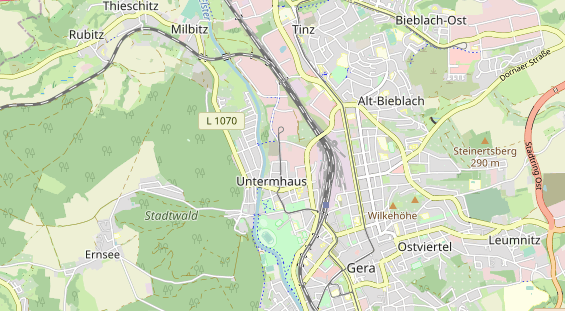 Anhänger auf Karte
