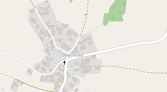 Anhänger auf Satellitenbild