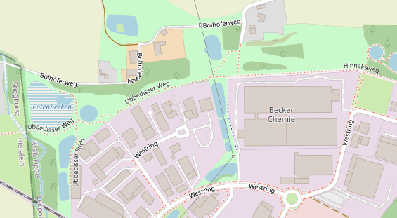 Anhänger auf Satellitenbild