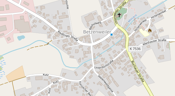 Anhänger auf Satellitenbild