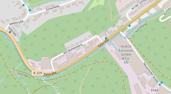 Anhänger auf Satellitenbild