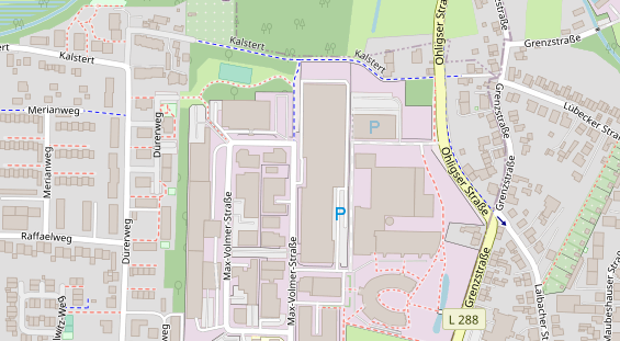 Anhänger auf Satellitenbild