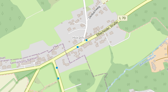 Anhänger auf Satellitenbild