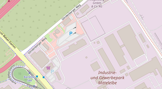 Anhänger auf Satellitenbild