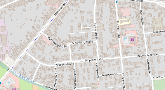 Anhänger auf Satellitenbild