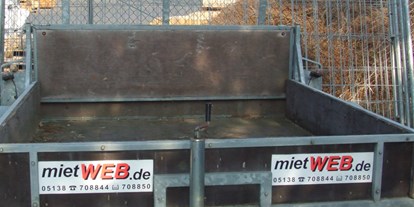 Anhänger - Innenlänge: < 2000 mm - Niedersachsen - Anhänger  0,75 to 1,8 x 2 m 7p_Rampe