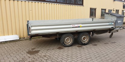 Anhänger - Innenlänge: 3000 - 5000 mm - Weserbergland, Harz ... - Anhänger 3,5 to  4 x 1,8 m  Pritsche Leergewicht 770 kg