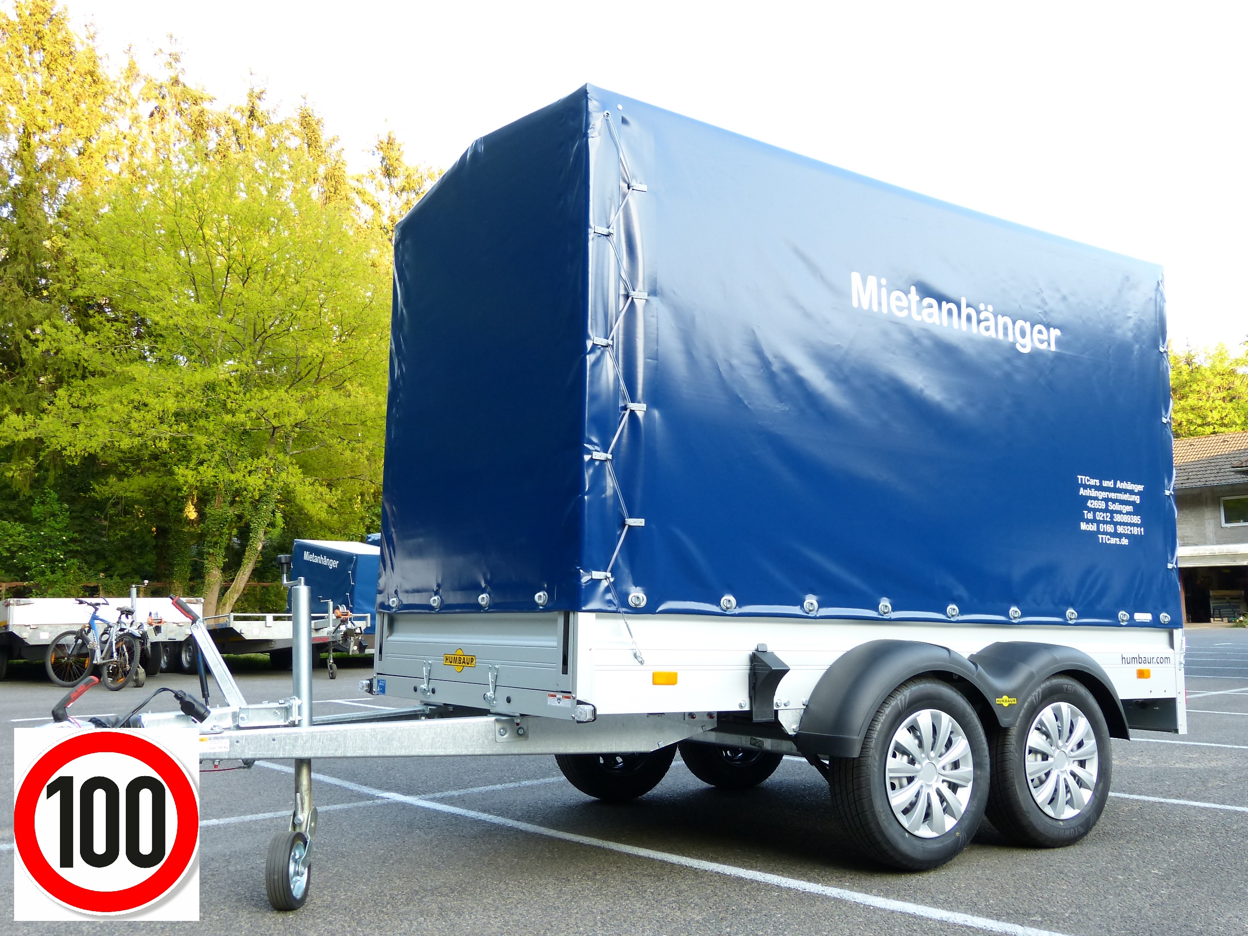 PKW-Anhänger - Planenanhänger 2500kg  3m