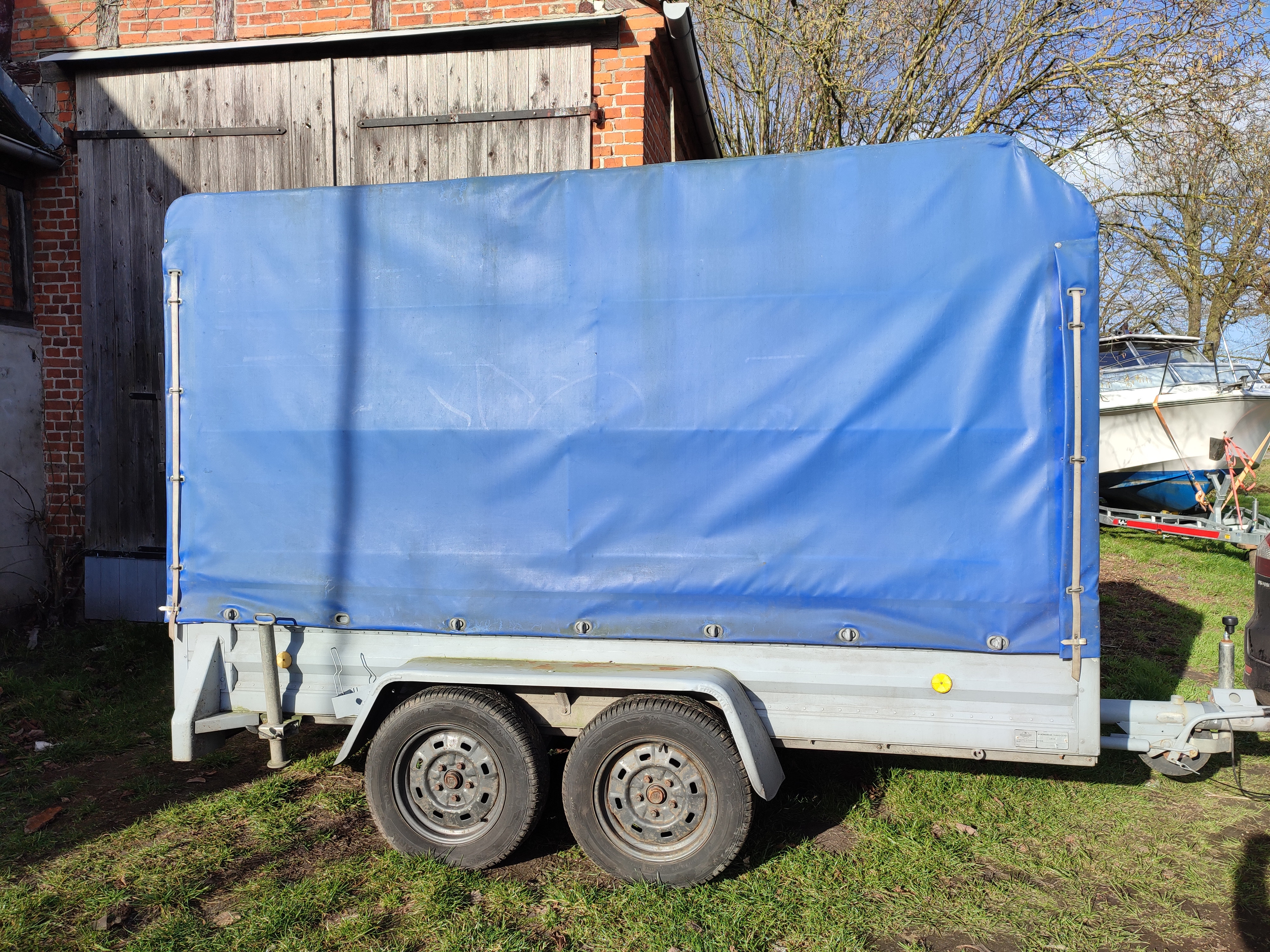 Anhänger - Sachsen-Anhalt - Anhänger mit Plane auch Stundenweise 